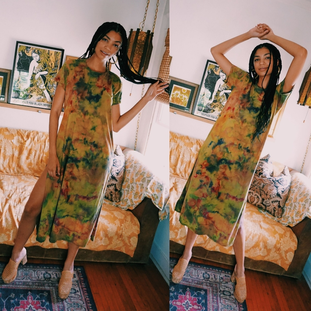 New Novella Royale The Jagger Dress Ice Tie Dye size P / S
